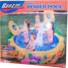 Banzai Flower power Pool Set with Cute and Cool Sprinkling Daisy (Pool Size : 58" Diameter x 28" High)   